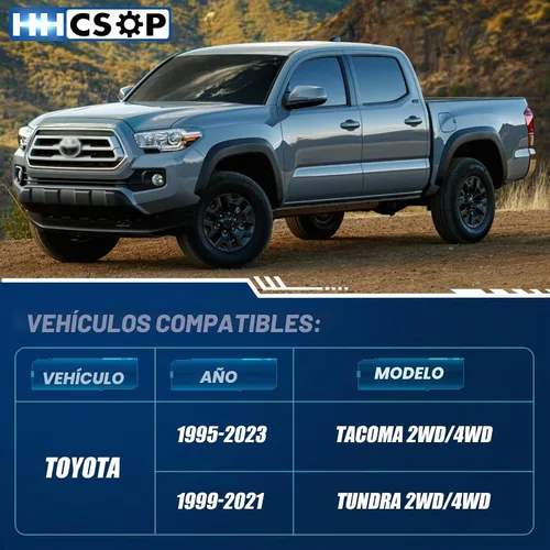 Vista 2 de Kit de bloque de elevación trasera de 2 pulgadas para Tacoma/Tundra, kits de elevación de nivelación trasera de 2 pulgadas compatibles con Toyota