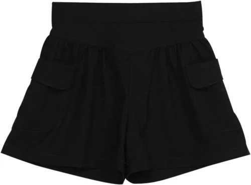 Vista 4 de Pantalones cortos para correr para mujer, pantalones cortos deportivos para golf, senderismo, verano, playa, pantalones cortos ligeros con bolsillos