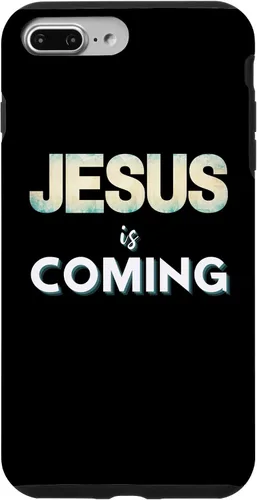Vista 9 de Funda para iPhone 11 Jesus Is Coming Christian Faith Quote Revelation Saying