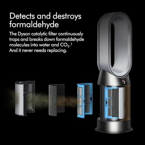 Vista 7 de Dyson Purificador Hot+Cool Formaldehyde™ HP09