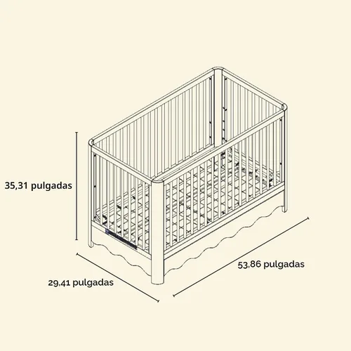 Vista 10 de Storkcraft Casablanca 5-in-1 Convertible Crib with Drawer, Sage Salvia