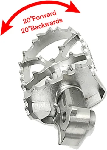 Vista 5 de Reposapiés para BMW Reposapiés Peg F800GS F 800GS F700GS F650GS F 800/700/650 para GS 2008-2018 2016 2017 Reposapiés de la motocicleta Reposapiés