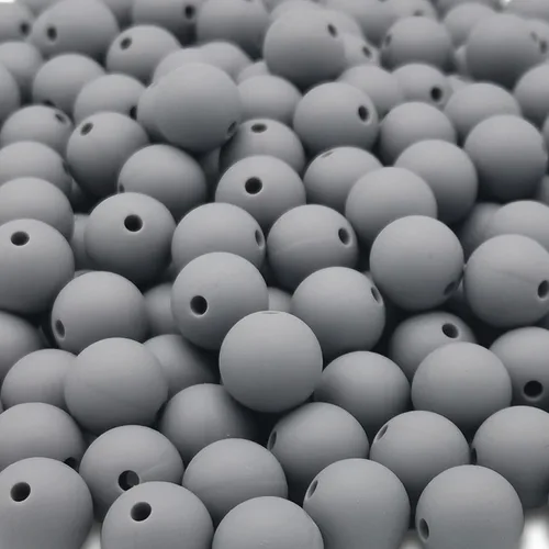 Vista 14 de DIYOMR 100 cuentas redondas de silicona para joyería y manualidades (0.59 pulgadas, azul)