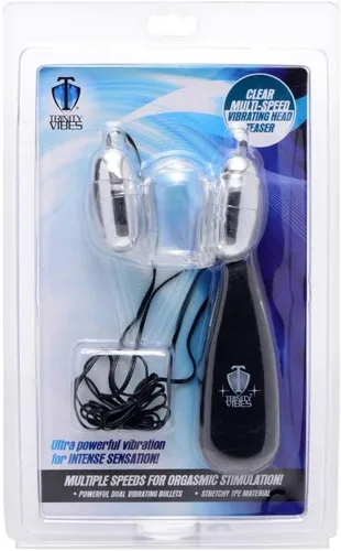 Vista 4 de Lynx Teaser de cabeza vibratoria de múltiples velocidades transparente