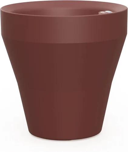 Vista 14 de Crescent Garden Rim TruDrop - Maceta de riego automático, 18 pulgadas (blanco alpino)