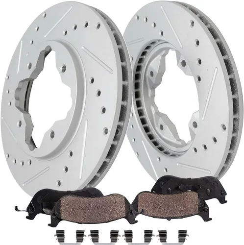 Vista 26 de Detroit Axle - Zapatas de freno traseras para Chevrolet Aveo Aveo5 Spark Pontiac G3 Suzuki Swift+ Reemplazo de zapatas de freno semimetálicas