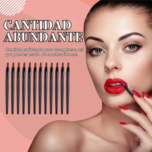 Vista 6 de Yaomiao - 120 cepillos desechables para labios, aplicadores de labios