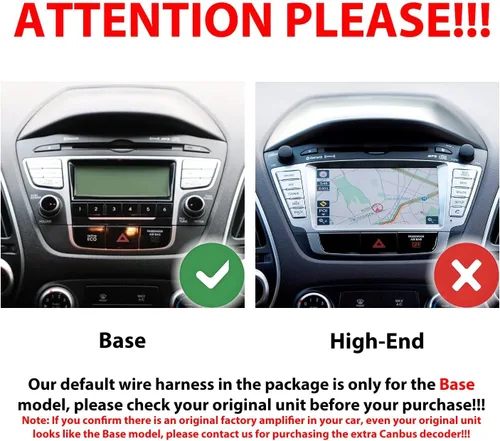 Vista 2 de Para Hyundai Tucson 2010-2015 CarPlay Android Navegación Automática Estéreo GPS Radio Reverse Cámara Pantalla 10 "IPS Pantalla Táctil Headunit 10