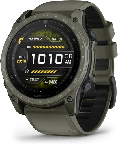 Vista 11 de Garmin tactix® 8 47mm, pantalla AMOLED, reloj inteligente táctico GPS premium, incluye Applied Ballistics Ultralight™ Solver
