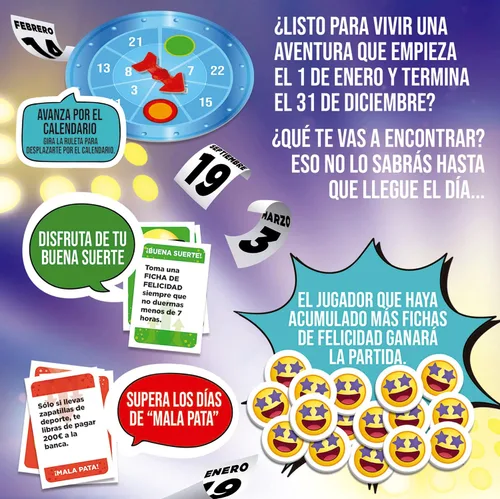 Vista 4 de Borras JUEGO MESA Familiar JUEGO DEL AÑO EDUCA