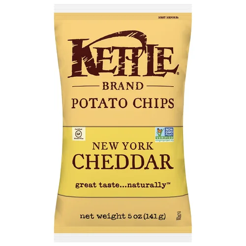 Vista 22 de Kettle Brand Papas Fritas, Backyard Barbeque Kettle Chips, Bolsa de Aperitivos, 1.5 Oz