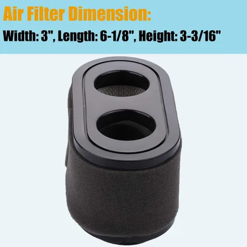 Vista 5 de Timecutter ss5000 Filtro de Aire 127-9252 136-7806 Filtro de Aire para Exmark Toro TimeCutter ss5000 Piezas ss4225 mx5000 sw5000 74657 74661 74667