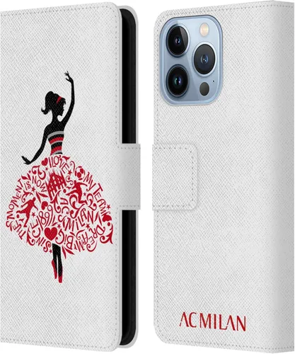 Vista 10 de Head Case Designs Officially Licensed AC Milan Dream Big Children Leather Wallet Case Compatible with Apple iPhone 11