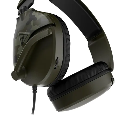 Vista 7 de Turtle Beach Recon 70 Multiplatform Gaming Headset for Xbox Series X S, Xbox One, PS5, PS4, PC & Mobile w/ 3.5mm Wired Connection - Flip-to-Mute