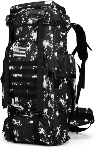 Vista 10 de King'sGuard 70L Camping Hiking Backpack for Men Women Large Military Tactical Backpack Molle Rucksack Backpack for Outdoor