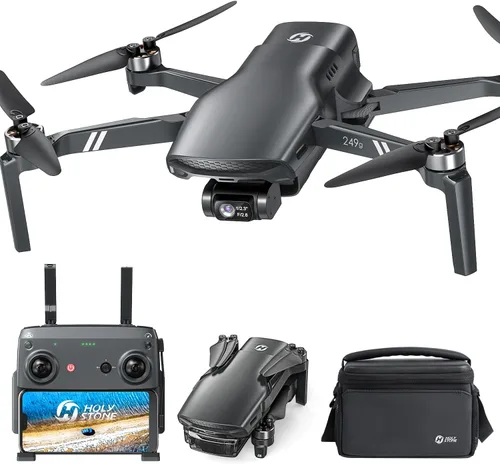 Vista 10 de Holy Stone HS900 - Dron con cámara para adultos, foto de 8K y video de 4K/30fps, 249g FAA Compliant, cardán de 3 ejes, largo alcance 20,000 pies