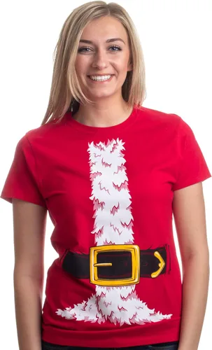 Vista 13 de Camiseta de disfraz navideño para mujer, camiseta de Halloween y Navidad pirata para mujer