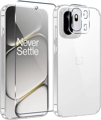 Vista 9 de Funda compatible con iPhone 17 Pro Max con protector de pantalla y protector de lente de cámara, [no se pone amarillento]