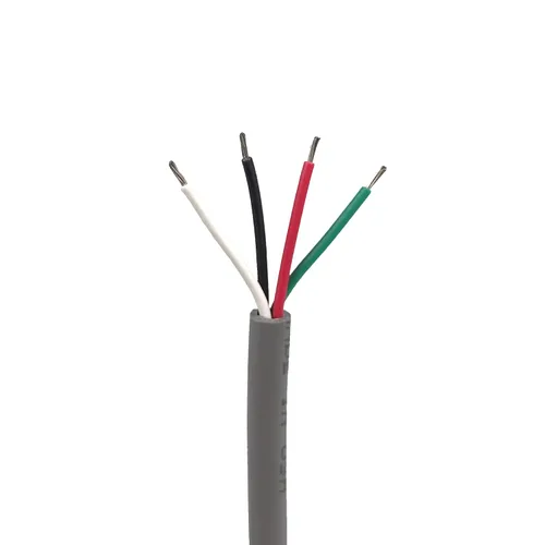 Vista 2 de Cable de comunicación CMG de 4 conductores 16 AWG 300V, sin blindaje, longitud de 10 pies