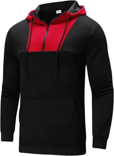 Vista 7 de EELHOE Mens Sweatshirts Novelty Long Sleeve Novelty Jersey with Hood Regular Fit Stretch Print Graphic Pullover
