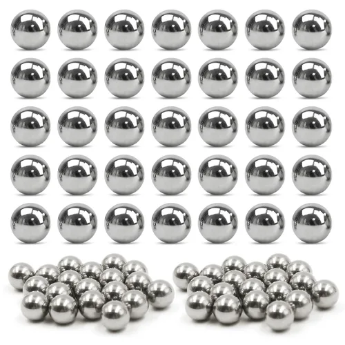 Vista 10 de 2 piezas de bolas de rodamiento de acero de 1.5 pulgadas Bolas de rodamiento de bicicleta sueltas surtidas de 38 mm 1-1/2 pulgadas