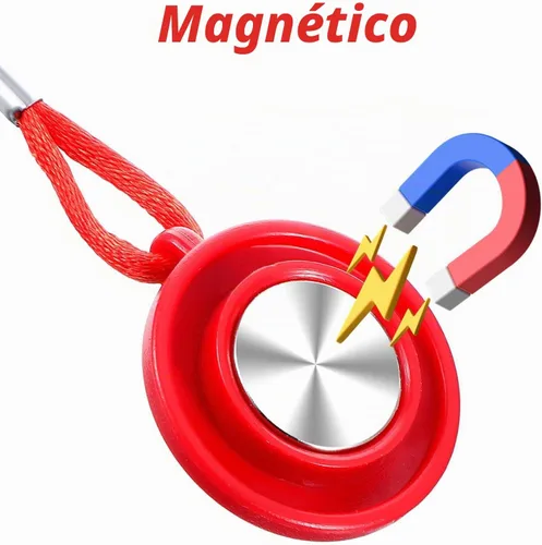 Vista 3 de 2 llaves de seguridad magnéticas para cinta de correr, interruptor de parada de emergencia magnético universal, accesorios para la mayoría