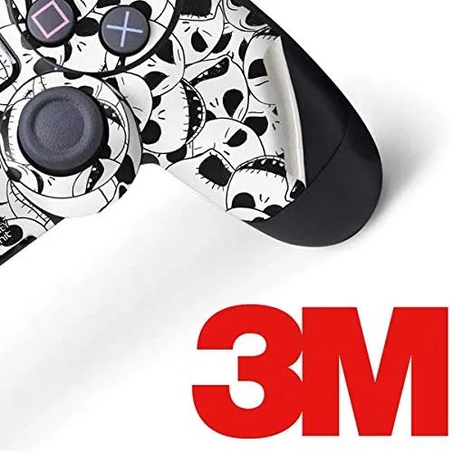 Vista 3 de Skinit Decal Gaming Skin Compatible with PS4 Controller - Officially Licensed Disney The Nightmare Before Christmas Jack Skellington Pattern Design