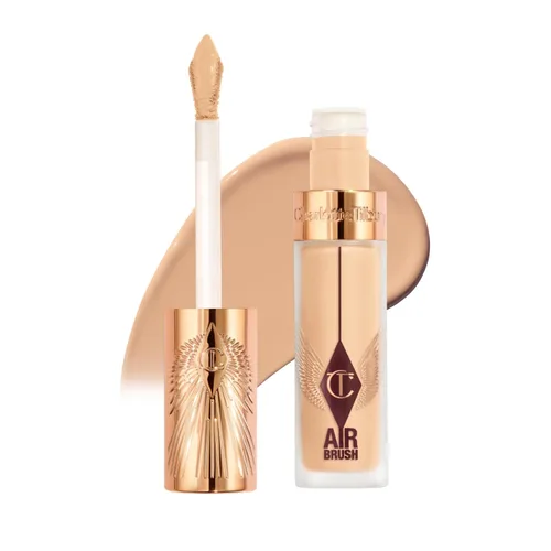 Vista 16 de Charlotte Tilbury AIRbrush Corrector de desenfoque impecable – Corrector para ojeras, manchas y más – Hidratante, cobertura completa con un acabado