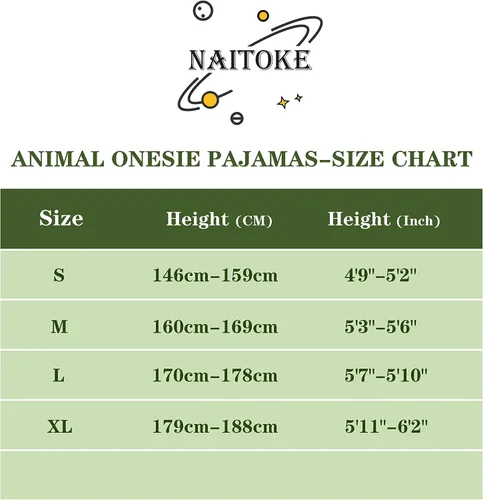 Vista 3 de NAITOKE Unisex Adult Stitch Onesie Pajamas Costume Animal Sleepwear for Halloween Party Daily
