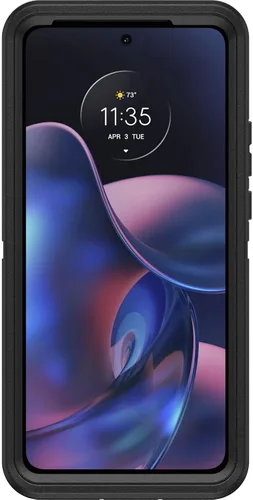 Vista 3 de OtterBox Defender Pro Series - Funda y funda para Motorola Edge (2022), color negro