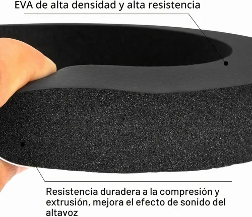 Vista 4 de VOFONO Anillos de espuma de altavoz de alto rebote de 6 pulgadas, 6.5