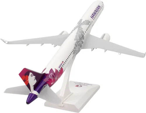 Vista 5 de Sky Marks Hawaiian A321NEO 1/150 modelo de avión coleccionable