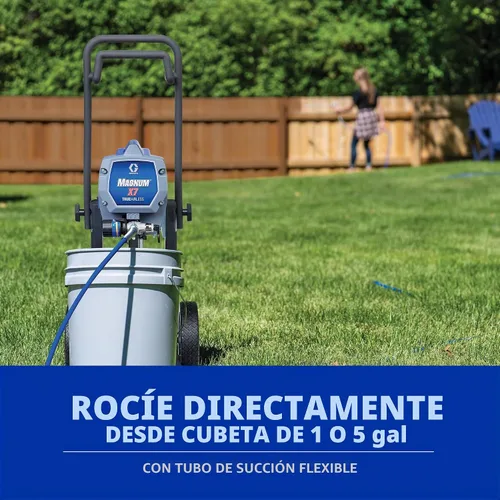 Vista 8 de Graco Magnum X7 - Pulverizador de pintura sin aire para interior y exterior