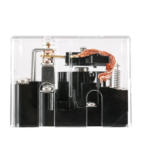 Vista 4 de Baomain Relé electrónico magnético de DC 12V 80A DPDT 2NO 2NC del voltaje de bobina de la retransmisión JQX-62F-2C del poder más elevado