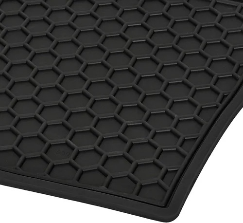 Vista 5 de Alfombrillas de Suelo de Coche Ajuste Personalizado para Corvette C6 2007.5-2013 (Sujetador de Gancho) Alfombrillas de Forro Automático de Goma Todo