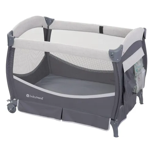 Vista 2 de Baby Trend Centro de guardería Deluxe II, Misty Grey