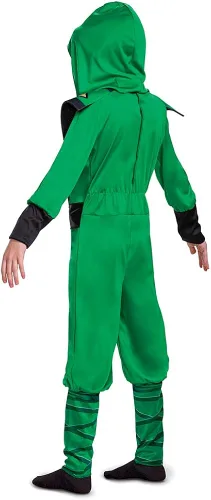 Vista 2 de Disfraz de Lloyd para niños overol de lujo con temática de Lego Ninjago Legacy para niños
