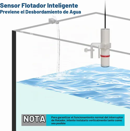 Vista 4 de Falló el interruptor de seguridad del acuario para el sistema de apagado automático de arriba,Interruptor de apagado de alto nivel