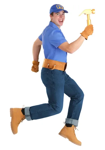 Vista 2 de Disfraz de Hombre Disney Fix It Felix de Wreck It Ralph Multicolor