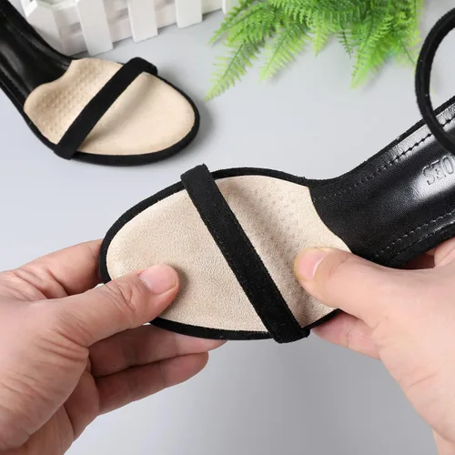 Vista 4 de Almohadillas metatarsianas para mujer, almohadillas antideslizantes para pies abiertos, almohadillas para el antepié para mujeres, cojines de bola
