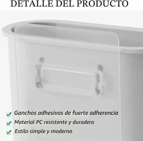 Vista 7 de Paquete de 2 soportes para cepillos de dientes montado en la pared, soporte autoadhesivo para cepillo de dientes para baño, cepillo de dientes Negro