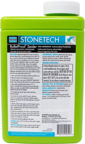 Vista 2 de STONETECH® Sellador Bulletproof®, 1 cuarto de galón/32 onzas