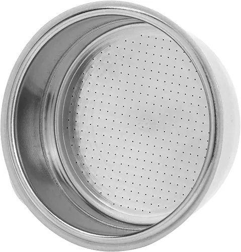 Vista 5 de Cesta de filtro de café de acero inoxidable de 51 mm, 1 taza de café, cesta de filtro presurizado de doble pared de 51 mm, por favor verifique