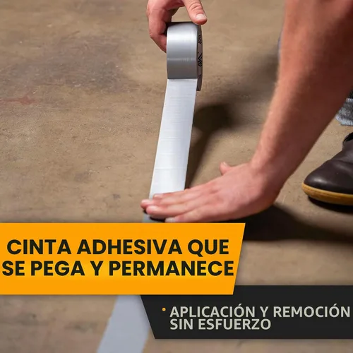 Vista 7 de Lockport Paquete de 5 cintas adhesivas resistentes al agua, cinta adhesiva plateada fuerte a granel para reparaciones interiores y exteriores