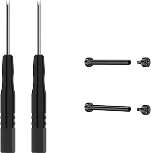Vista 7 de Compatible con Amazfit T-Rex 2 accesorio de tornillo para reloj inteligente, 2 tornillos de repuesto de acero inoxidable con 2 destornilladores