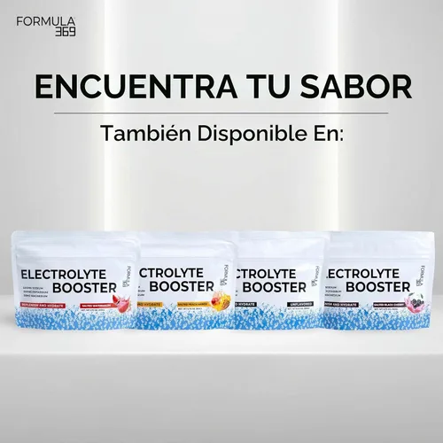 Vista 8 de Potenciador de electrolitos - Cereza negra, 50 porciones, hidratación