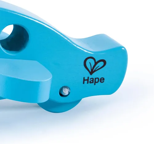 Vista 7 de Hape Mini avión de madera Juguetes educativos de madera para regalo de niños pequeños