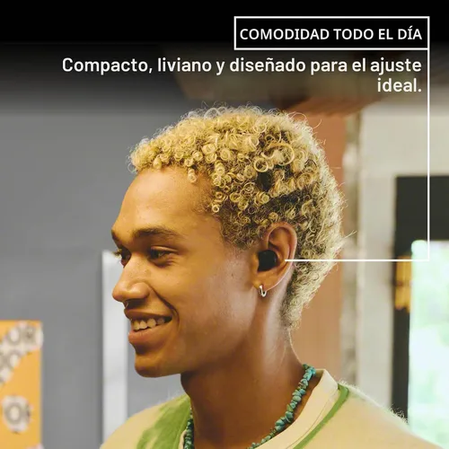 Vista 2 de Sony WF-C510 Auriculares Bluetooth verdaderamente inalámbricos, color negro Ajuste cómodo y compacto, hasta 22 horas de batería, conexión