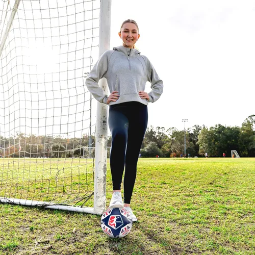 Vista 7 de Franklin Sports - Pelotas de fútbol del equipo NWSL - Pelotas de fútbol para niños + adultos - Pelotas de fútbol para niños + niñas - Pelota