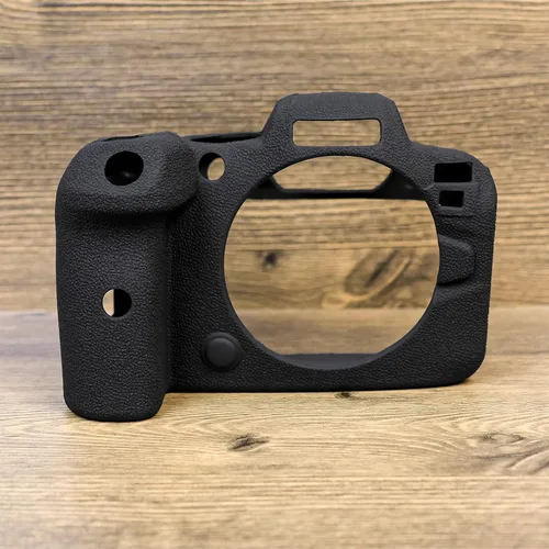 Vista 5 de MUZIRI KINOKOO EOS R6/R6 II - Funda protectora compatible con cámara Canon EOS R6/EOS R6 II/EOS R6 Mark II, funda de silicona suave para cámara